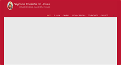 Desktop Screenshot of cabanias-sagcorazon.com.ar