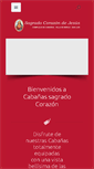 Mobile Screenshot of cabanias-sagcorazon.com.ar